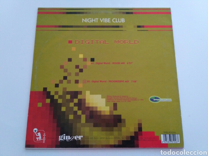 Discos de vinilo: Night vibe club - Digital world - Foto 2