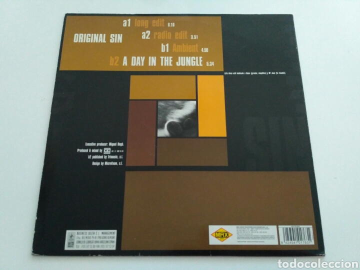 Discos de vinilo: Gio - Original Sin - Foto 2