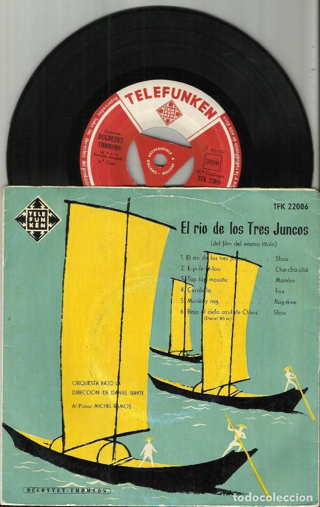 Discos de vinilo: Daniel White ep El R&iacute;o De Los Tres Juncos - b.s.o. espa&ntilde;a - Foto 1