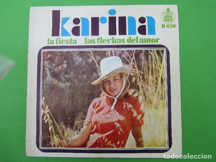 Discos de vinilo: karina , .la fiesta , las flechas del amor , 1968 - Foto 1