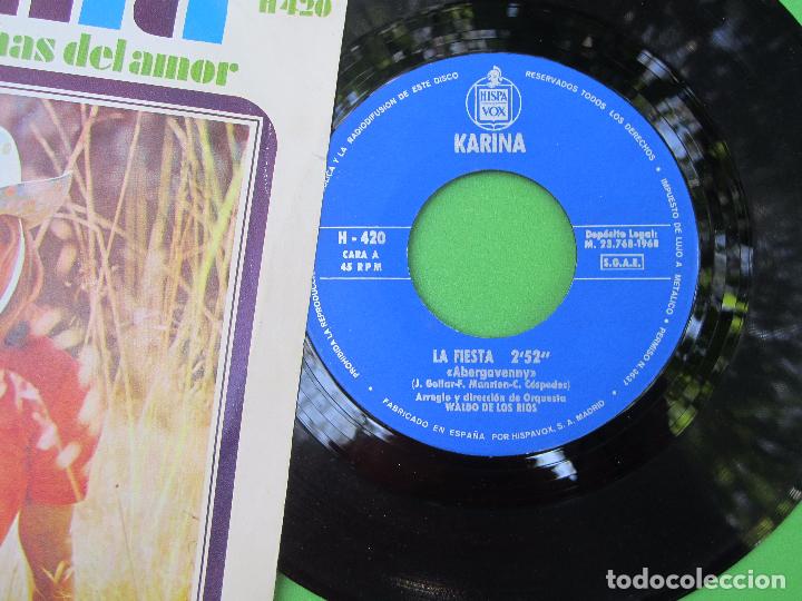 Discos de vinilo: karina , .la fiesta , las flechas del amor , 1968 - Foto 2