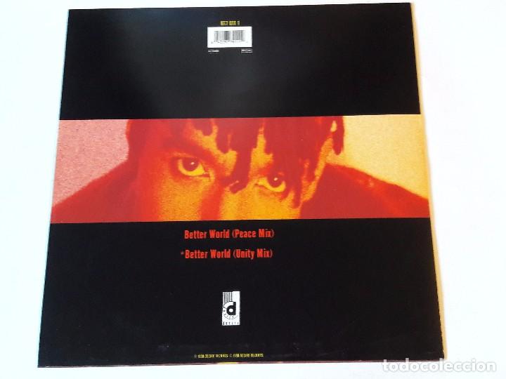 Discos de vinilo: Rebel MC - Better World - 1990 - Foto 2