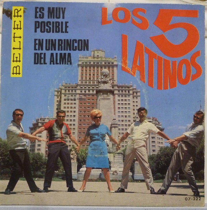 Discos de vinilo: LOS 5 LATINOS - Foto 1