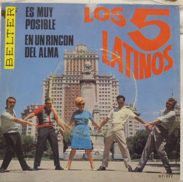 Discos de vinilo: LOS 5 LATINOS - Foto 2