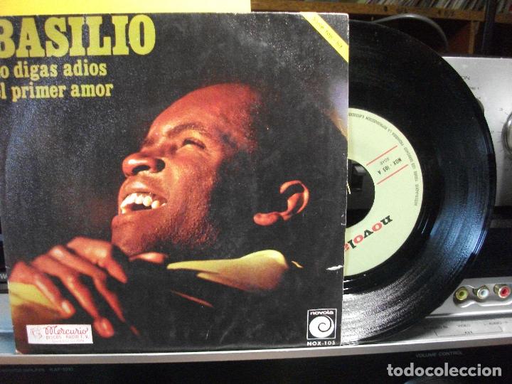 Discos de vinilo: BASILIO NO DIGAS ADIOS SINGLE SPAIN 1970 - Foto 1