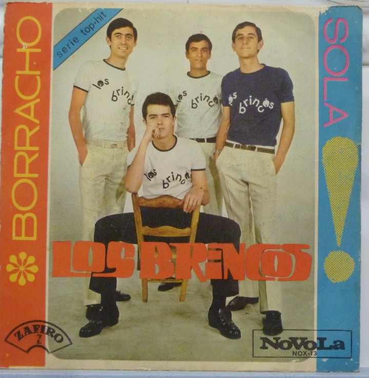 Discos de vinilo: LOS BRINCOS - BORRACHO - Foto 1