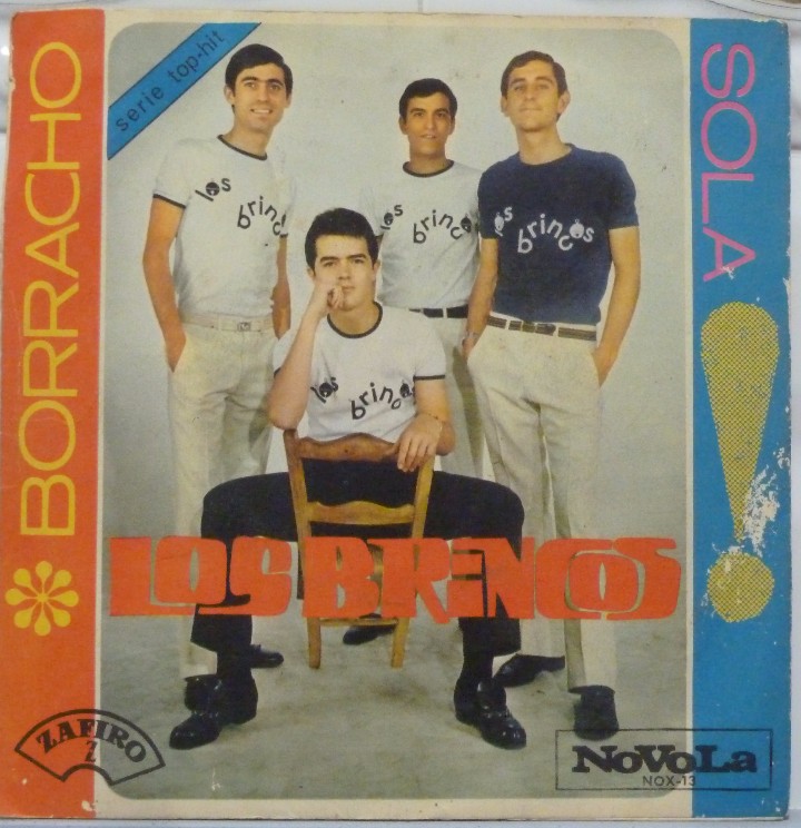 Discos de vinilo: LOS BRINCOS - BORRACHO - Foto 2