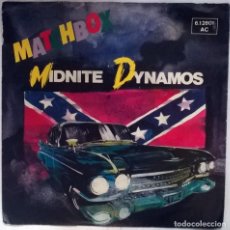 Discos de vinilo: MATCHBOX. MIDNITE DYNAMOS/ LOVE IS GOING OUT OF FASHION. MAGNET, GERMANY 1980 SINGLE. Lote 103328115
