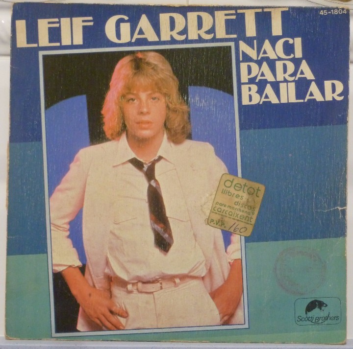 Discos de vinilo: LEIF GARRETT - NACI PARA BAILAR - Foto 1