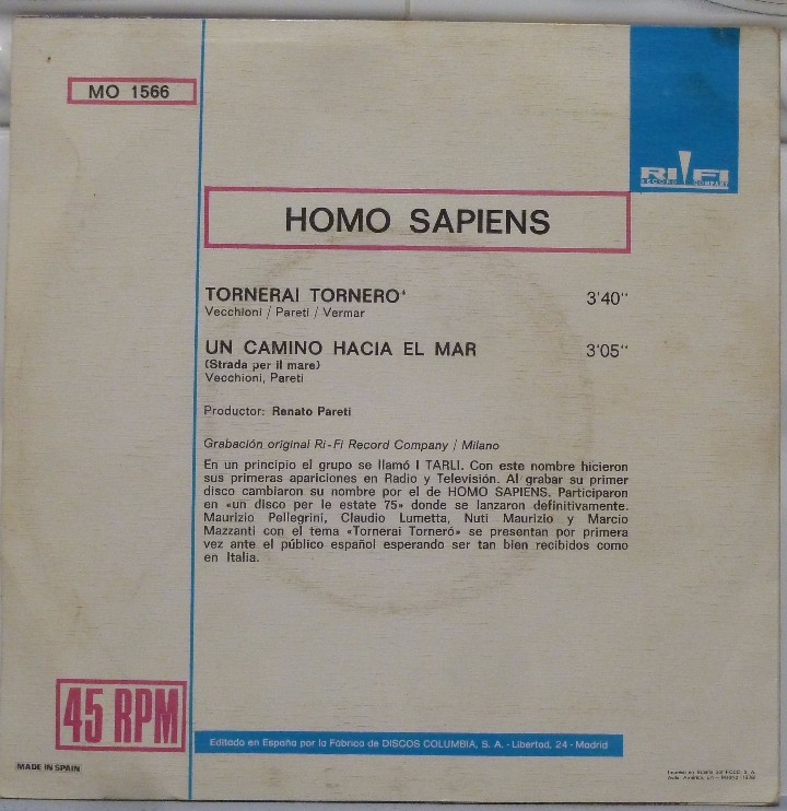 Discos de vinilo: HOMO SAPIENS - Foto 2