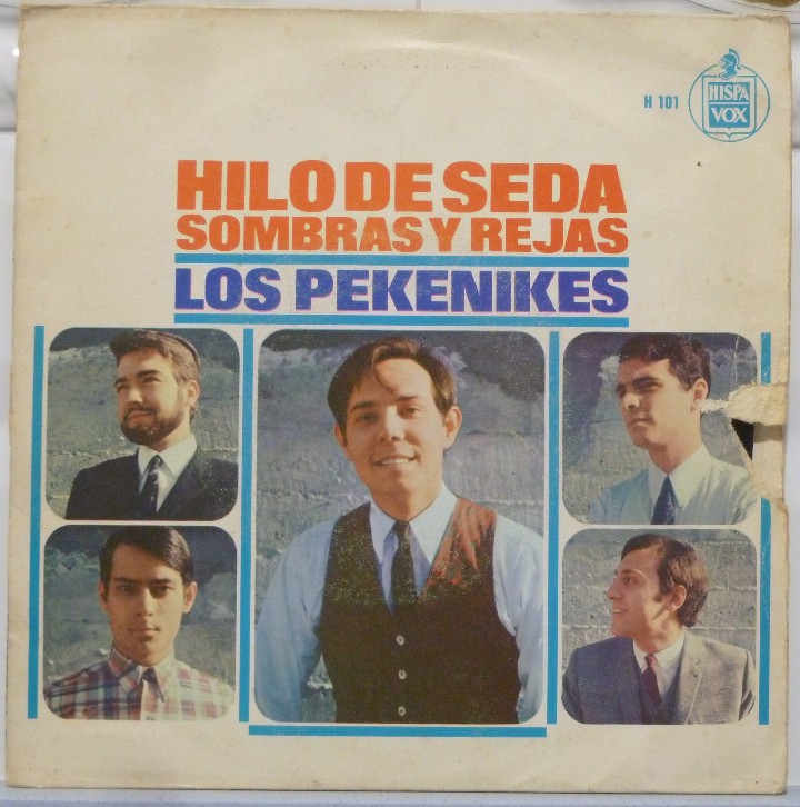Discos de vinilo: LOS PEKENIKES - HILO DE SEDA - Foto 1