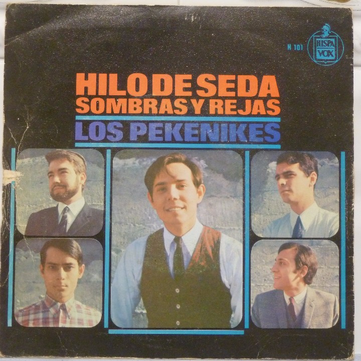 Discos de vinilo: LOS PEKENIKES - HILO DE SEDA - Foto 2