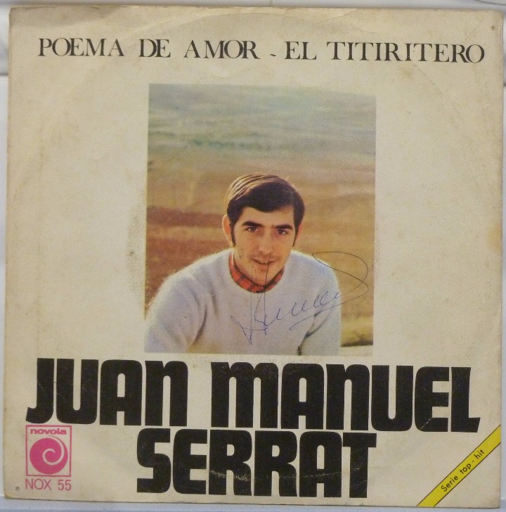 Discos de vinilo: JUAN MANUEL SERRAT - EL TITIRITERO - Foto 1