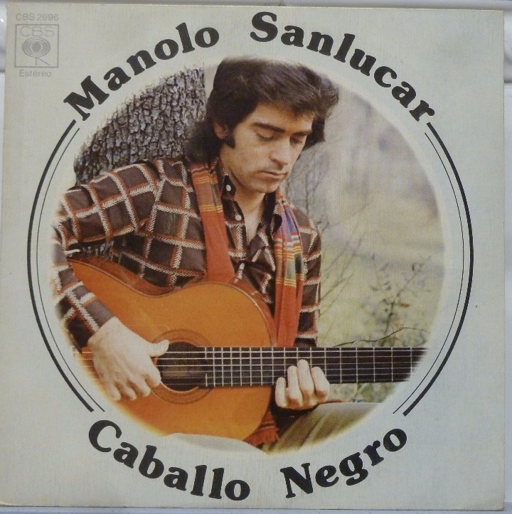 Discos de vinilo: MANOLO SANLUCAR - CABALLO NEGRO - Foto 1