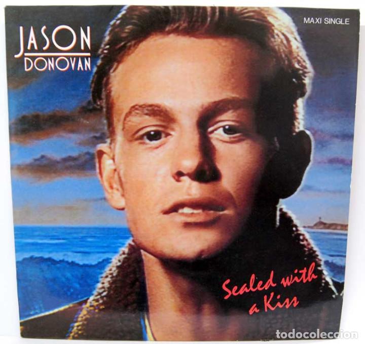 Discos de vinilo: Jason Donovan - Sealed with a Kiss - Foto 1