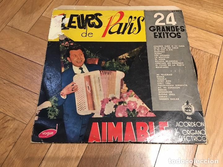 Discos de vinilo: VINILO AIMABLE 24 GRANDES EXITOS ACORDEON PARIS VOGUE - Foto 1