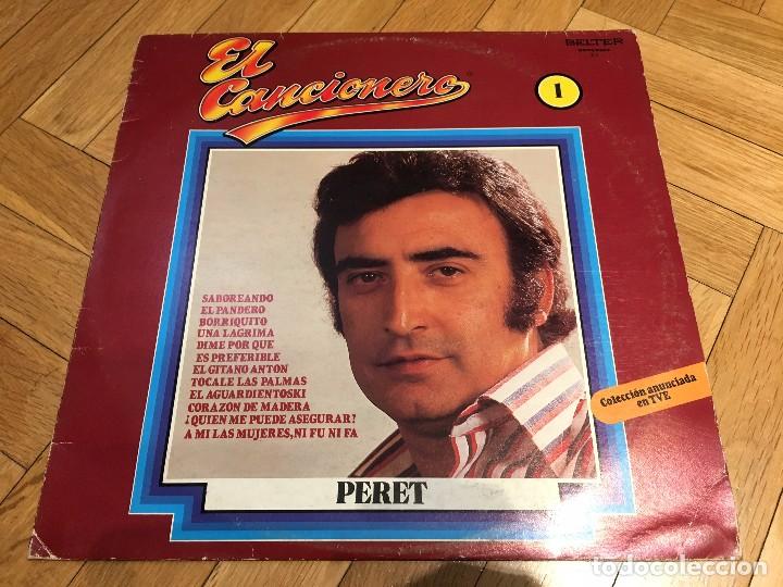 Discos de vinilo: VINILO EL CANCIONERO N&ordm; 1 PERET - Foto 1