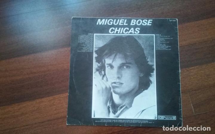 Discos de vinilo: Miguel bose-chicas.lp - Foto 2