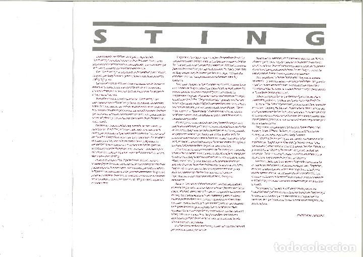Discos de vinilo: STING. Nada como el sol (vinilo mini album 1988) - Foto 2