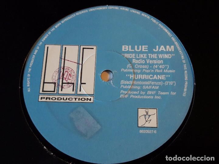 Discos de vinilo: Blue Jam - Ride Like The Wind - 1990 - Foto 1