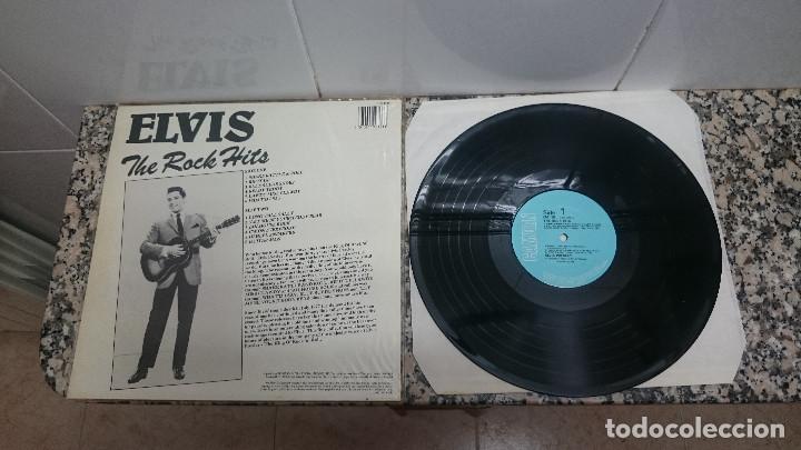Discos de vinilo: DISCO ELVIS THE ROCK HITS - Foto 3
