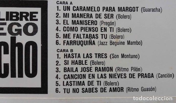 Discos de vinilo: V&Iacute;A LIBRE, LLEG&Oacute; PACHO. LP ORIGINAL CUBA - Foto 2