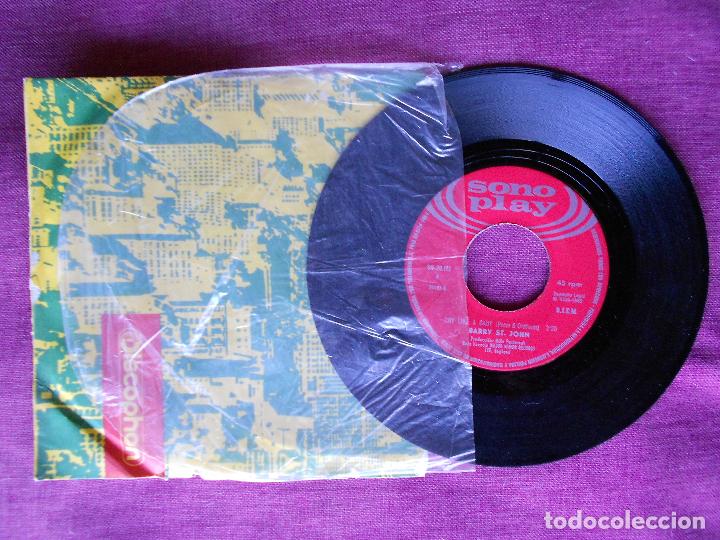 Discos de vinilo: BARRY ST. JOHN SINGLE CRY SONOPLAY 1969 - Foto 1