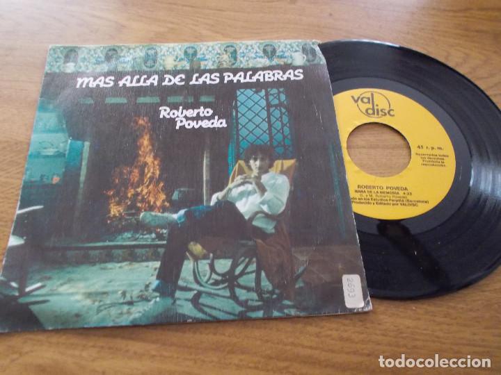 Discos de vinilo: ROBERTO POVEDA. M&Aacute;S ALL&Aacute; DE LAS PALABRAS. - Foto 1