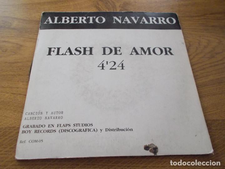 Discos de vinilo: ALBERTO. FLASH DE AMOR. - Foto 2
