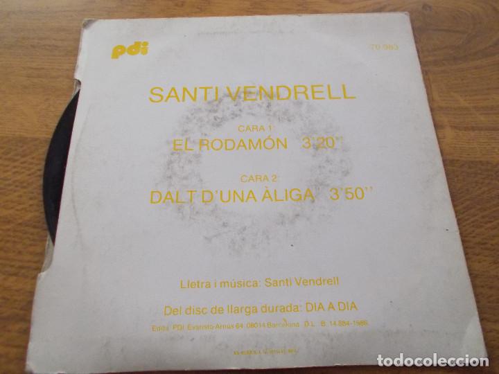 Discos de vinilo: SANTI VENDRELL. EL RODAM&Oacute;N. - Foto 2