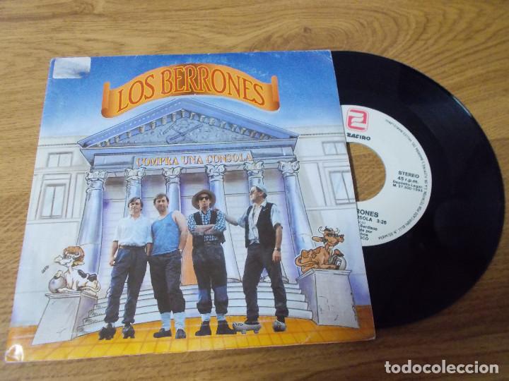 Discos de vinilo: LOS BERRONES. COMPRA UNA CONSOLA. - Foto 1