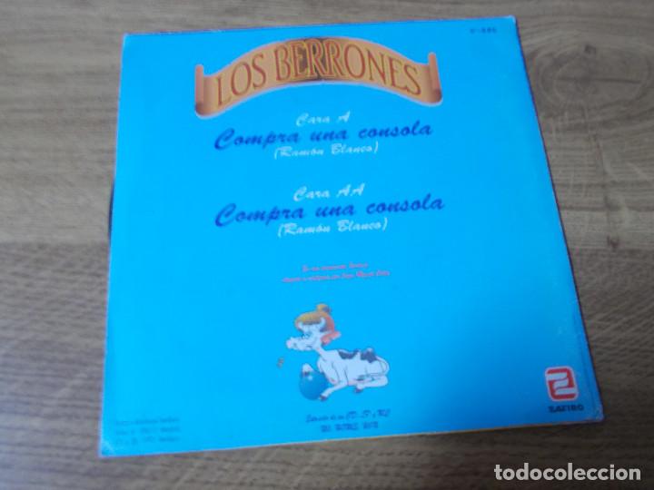 Discos de vinilo: LOS BERRONES. COMPRA UNA CONSOLA. - Foto 2