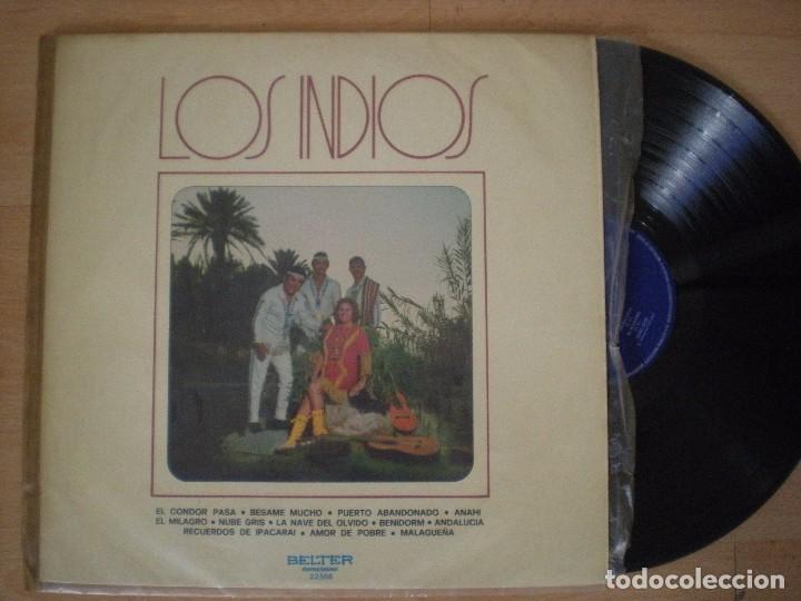 Discos de vinilo: LP DE LOS INDIOS, LOS INDIOS. EDICION BELTER DE 1971 (RARO) Buen estado - Foto 1