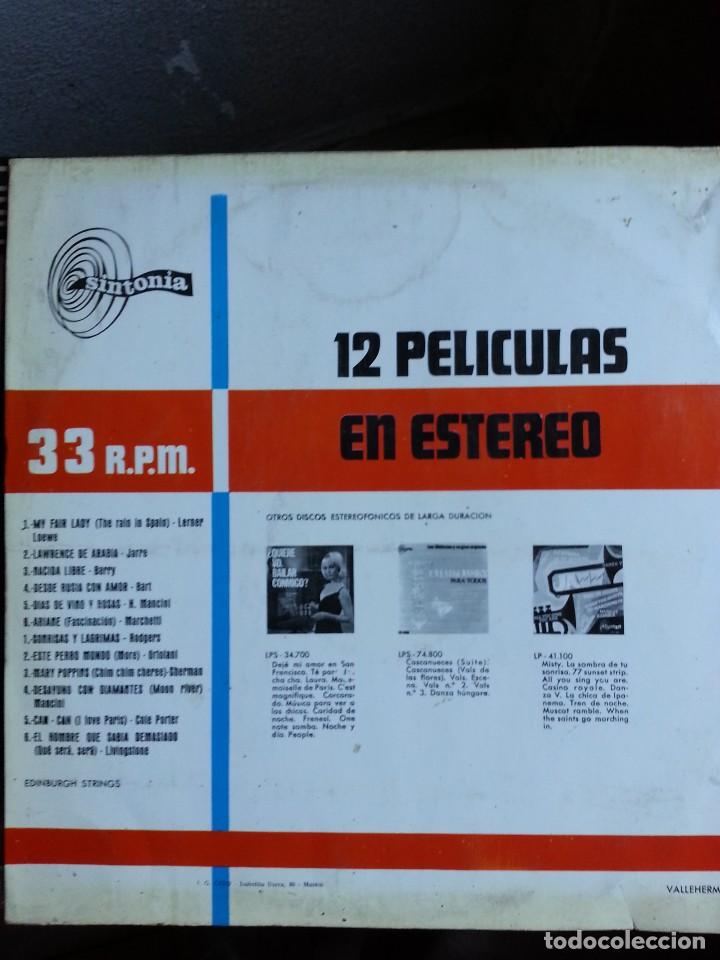 Discos de vinilo: 12 PELICULAS EN ESTEREO . - Foto 2