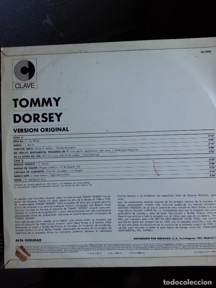 Discos de vinilo: TOMMY DORSEY . - Foto 2