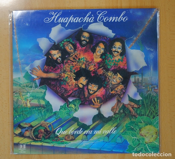 Discos de vinilo: HUAPACHA COMBO - QUE BORDE ERA MI VALLE - LP - Foto 1