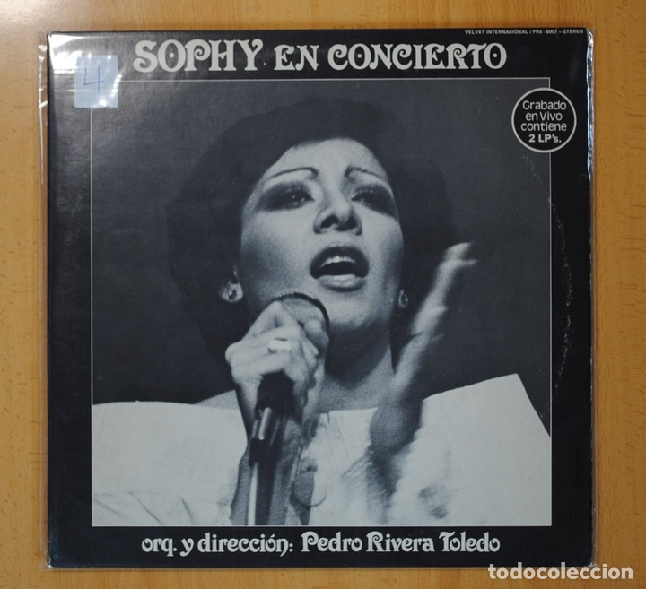 Discos de vinilo: SOPHY - SOPHY EN CONCIERTO - 2 LP - Foto 1