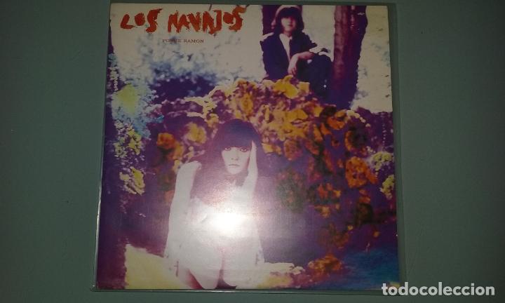 Discos de vinilo: SINGLEl LOS NAVAJOS . Pobre Ram&oacute;n - Sweatingreen. RCA 1991. COMO NUEVO. - Foto 1