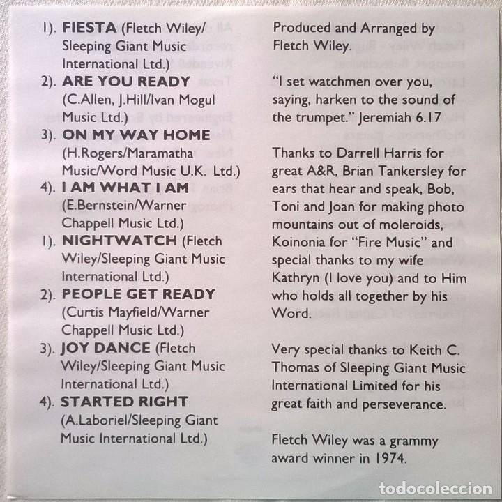 Discos de vinilo: Fletch Wiley, Nightwatch, Area Creativa-4P-060 - Foto 5