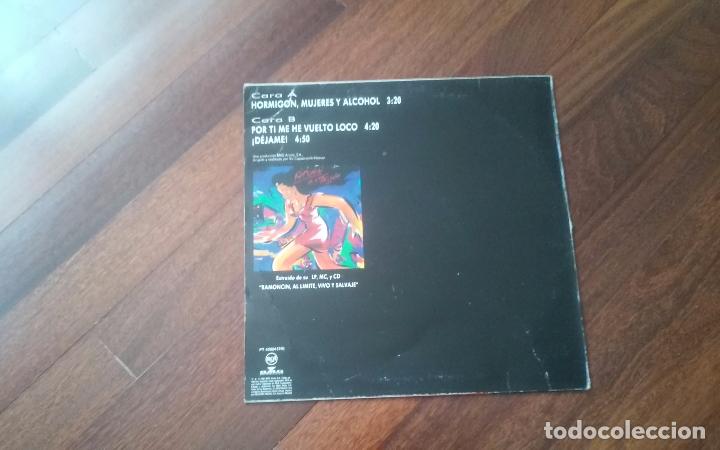 Discos de vinilo: Ramoncin- hormigon,mujeres y alcohol + 2 temas.maxi - Foto 2