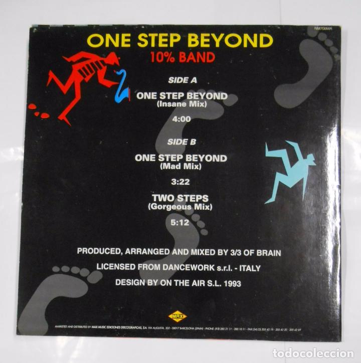 Discos de vinilo: 10% BAND. - ONE STEP BEYOND .MAXI SINGLE. TDKDA21 - Foto 2