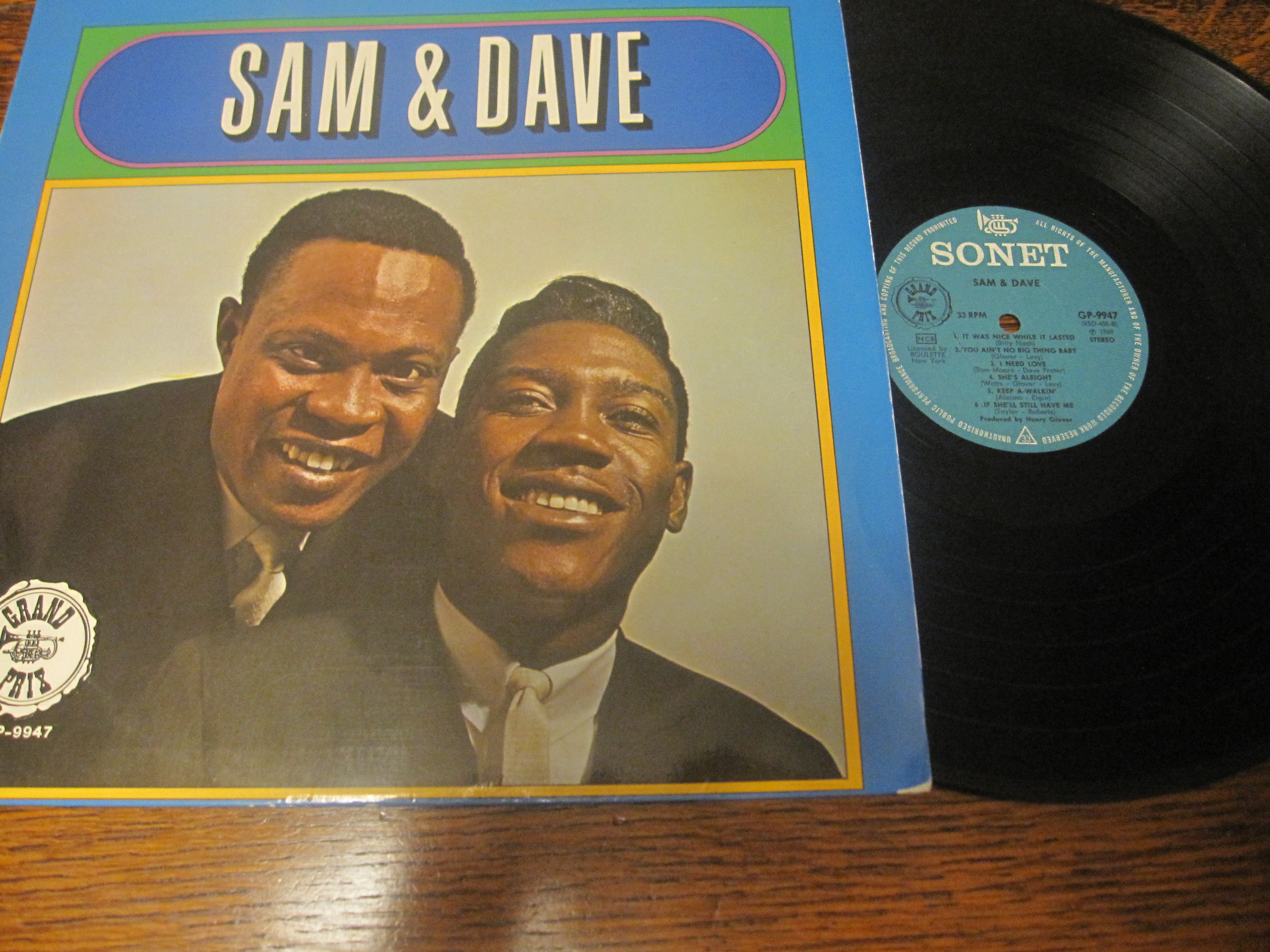 Discos de vinilo: SAM & DAVE `Sam & Dave`  1968 Soul. - Foto 1