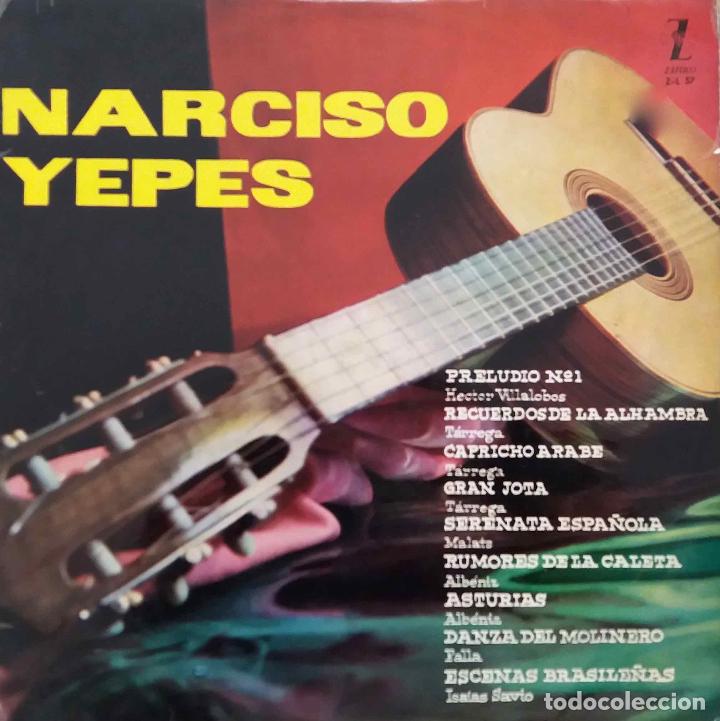 Discos de vinilo: NARCISO YEPES, LP ORIGINAL ZAFIRO - Foto 1