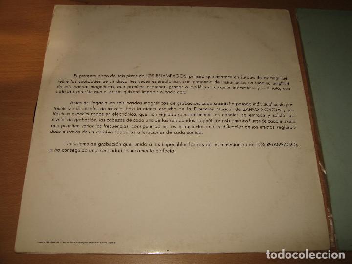 Discos de vinilo: 2 LP LOS RELAMPAGOS SAME + VOL . 2 - Foto 2