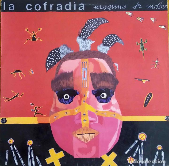 Discos de vinilo: LA COFRAD&Iacute;A. M&Aacute;QUINA DE MOLER. MINI LP 4 TEMAS - Foto 1