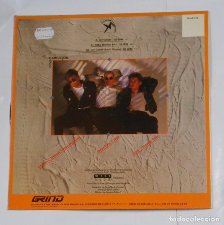 Discos de vinilo: BOYS FROM BRAZIL. - HOT STUFF. TDKDA21 - Foto 2
