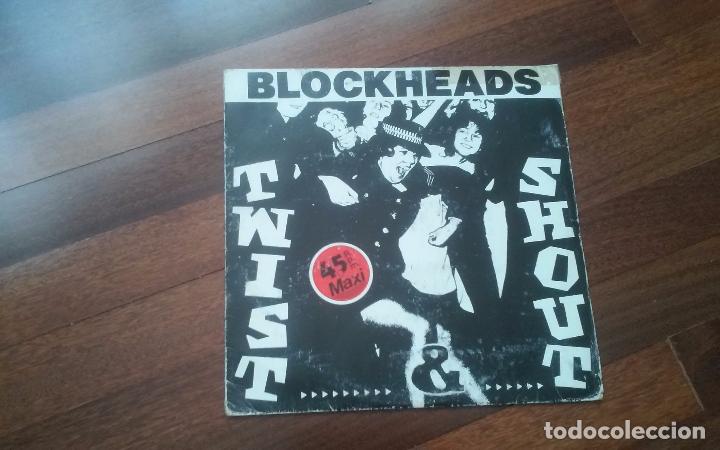 Discos de vinilo: Blockheads-twist & shout.maxi espa&ntilde;a - Foto 1