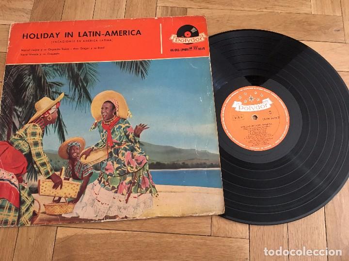 Disques de vinyle: DISCO VINILO HOLIDAY IN LATIN AMERICA POLYDOR