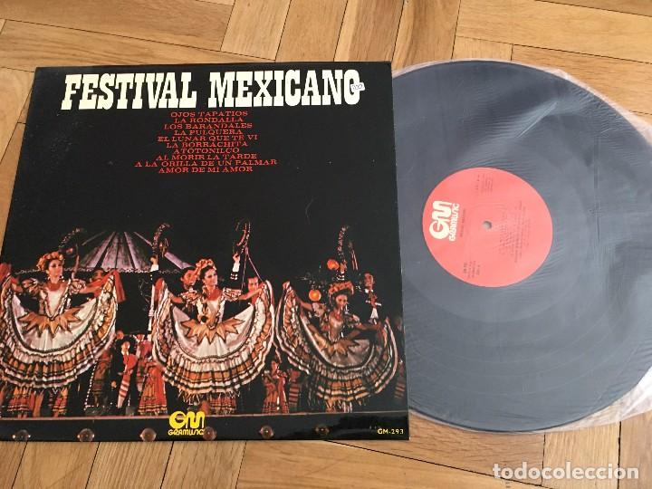 Disques de vinyle: DISCO VINILO FESTIVAL MEXICANO GM GRANMUSIC 1974