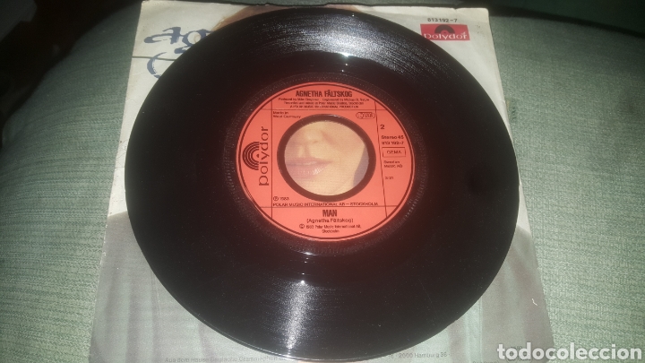 Discos de vinilo: AGNETHA F&Auml;LTSKOG Man-the test os on - Foto 3